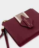 Lottie Fold-Out Purse, Cherry