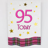 Tartan Ribbbon 95 Today - Pink