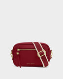 Lottie Crossbody Bag, Crimson
