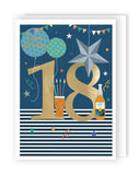 Happy Birthday 18 - Bunting And Beer