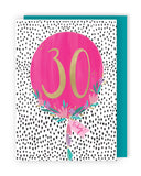 30 Today - Pink Balloon