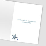 70 Happy Birthday - Geometric Balloon And Star