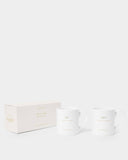 Mr & Mrs Porcelain Mug Gift Set