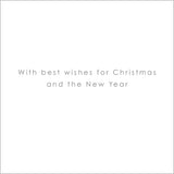 Pack Of 7 Charity Christmas Cards - Santa Flying Over Scottish Tree