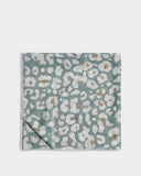 Printed Scarf, Grey