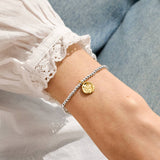 A Little ‘Lucky Penny’ Bracelet (Silver And Gold Plated)