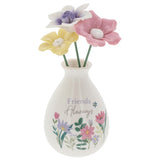 Bright Blooms Vase/Flowers Friend