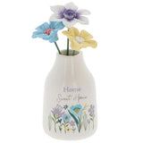 Bright Blooms Vase/Flowers Home