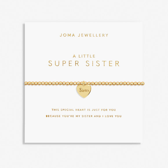A Little ' Super Sister ' Bracelet