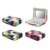 Plaid Travel Jewellery Case