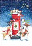 Merry Christmas From The Dog - Post Box