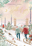 Christmas Wishes To Both Of You - Tower River Walk
