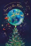 Christmas Wishes Across The Miles - Globe