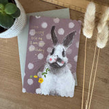 Rabbit and Buttercup Birthday Card