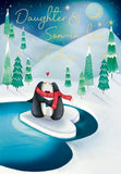 Merry Christmas Daughter & Son In Law - Penguins