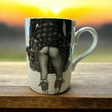 Highland Swing Bone China Mug (Grey)