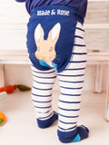Peter Rabbit Blue Striped Leggings, 1 - 2 Years