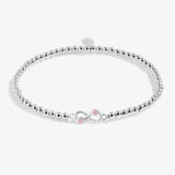 Kids' Confetti A Little 'Forever Friendship' Bracelet In Silver Plating