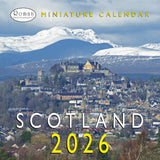 Scotland Miniature 2026 Calendar