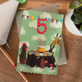 5th Birthday Card