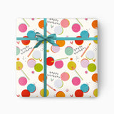 Spots Birthday Wrapping Paper