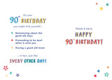That Funny Age, 90