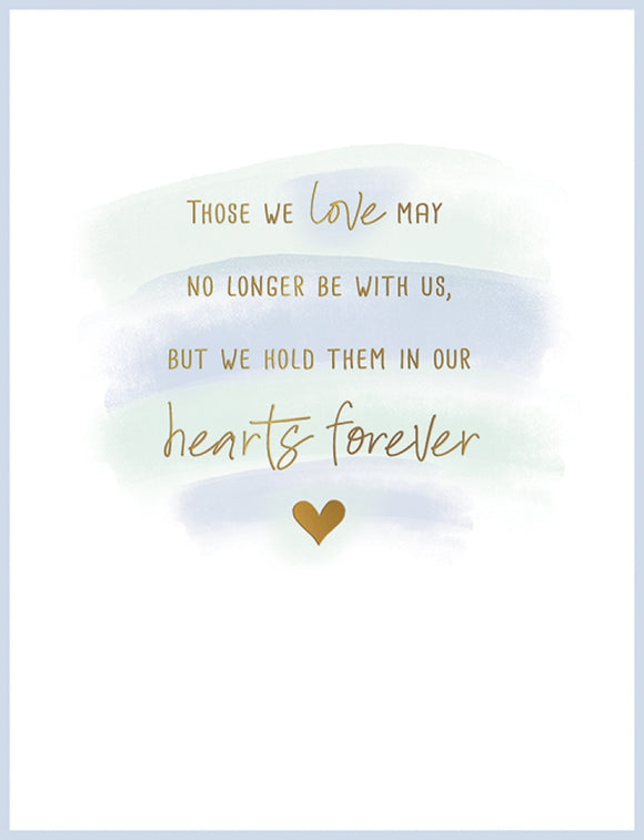 Those We Love, Sympathy Card