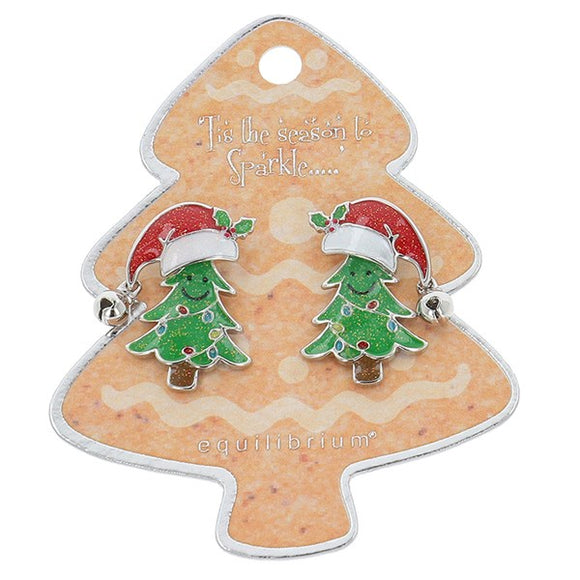 Xmas Moving Earrings Tree