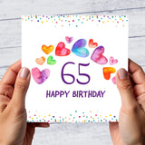 65 Happy Birthday Card