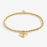 A Little 'Wonder Mum' Bracelet In Gold Plating