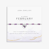 Birthstone A Little 'February' Bracelet
Amethyst Stone