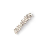 Crystal Flower Barrette - 6.5cm