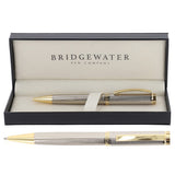 Bridgewater Cambridge Chrome & Gold Ball Pen Signature Collection
