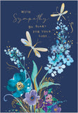 With Sympathy, So Sorry For Your Loss - Dragonflies