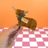 Hairy Coo Standing Coo, Personalised (Medium) - Mother’s Day