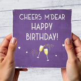 Birthday Cheers M'Dear