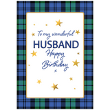 To My Wonderful Husband, Happy Birthday
