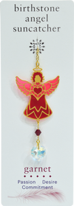 Birthstone Celestial Angel, Garnet