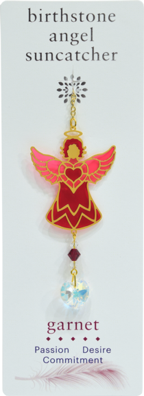 Birthstone Celestial Angel, Garnet