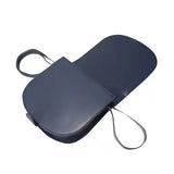 Heather, Highland Cow Blue Saddle Bag