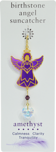 Birthstone Celestial Angel, Amethyst