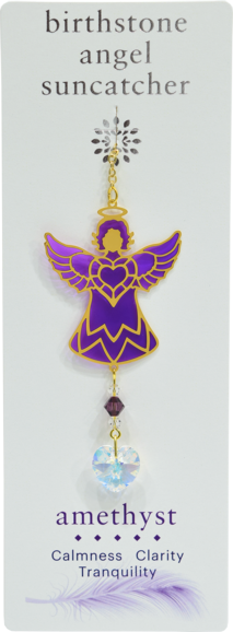 Birthstone Celestial Angel, Amethyst