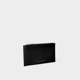 Fay Coin Purse & Card Holder, Black