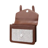 Heather, Grey Highland Cow Satchel Bag