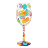 Birthday Girl Wine Glass