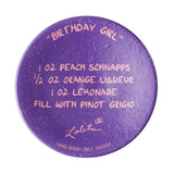 Birthday Girl Wine Glass