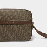 Signature Crossbody Bag, Chocolate