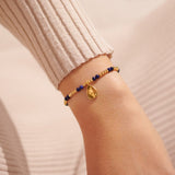 September A Little Birthstone Gold Bracelet