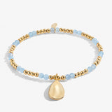 March A Little Birthstone Gold Bracelet