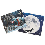 Fox Under The Moon Pin Where Love Goes